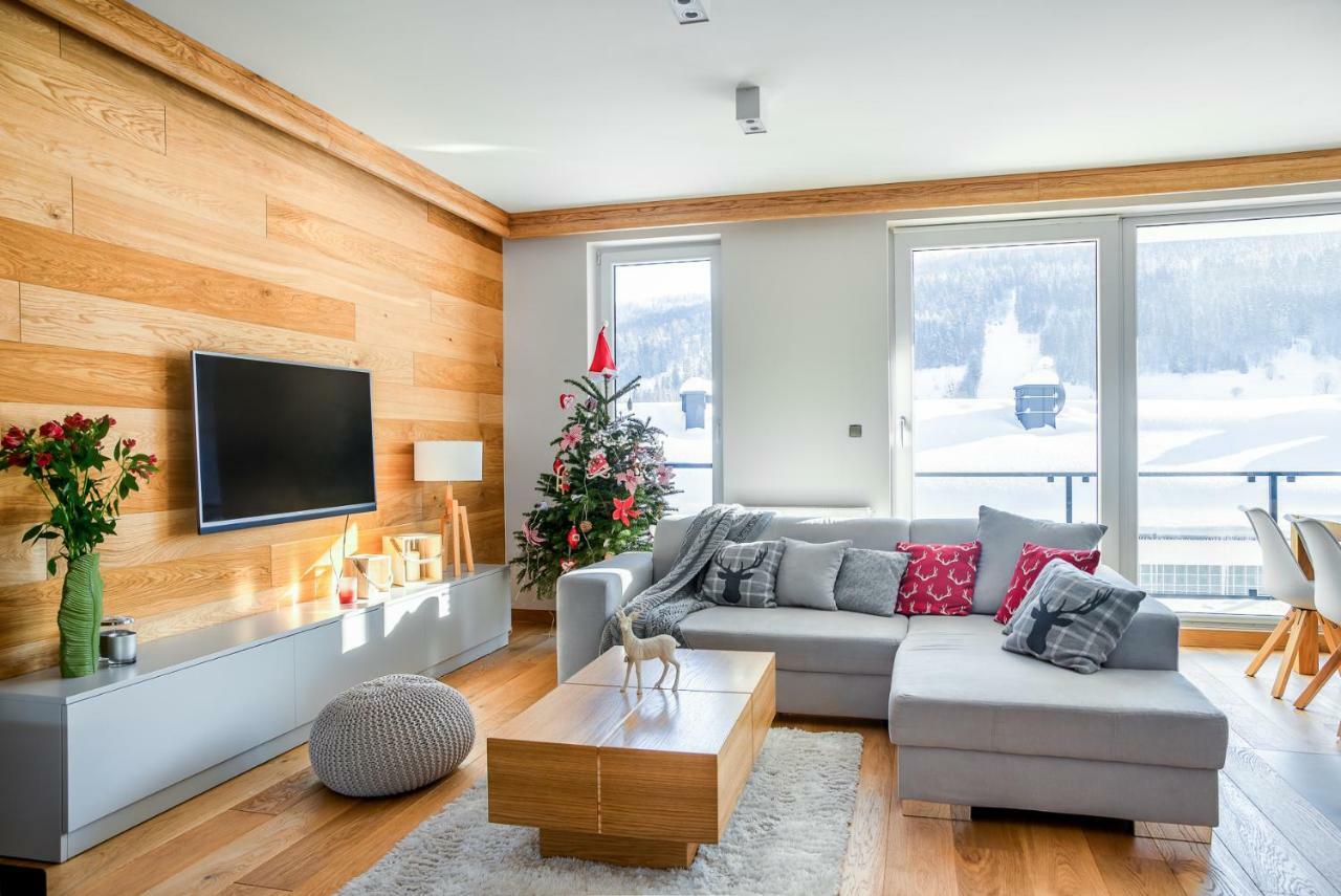 Apartament Skrzyczne ชเจอร์ค ภายนอก รูปภาพ